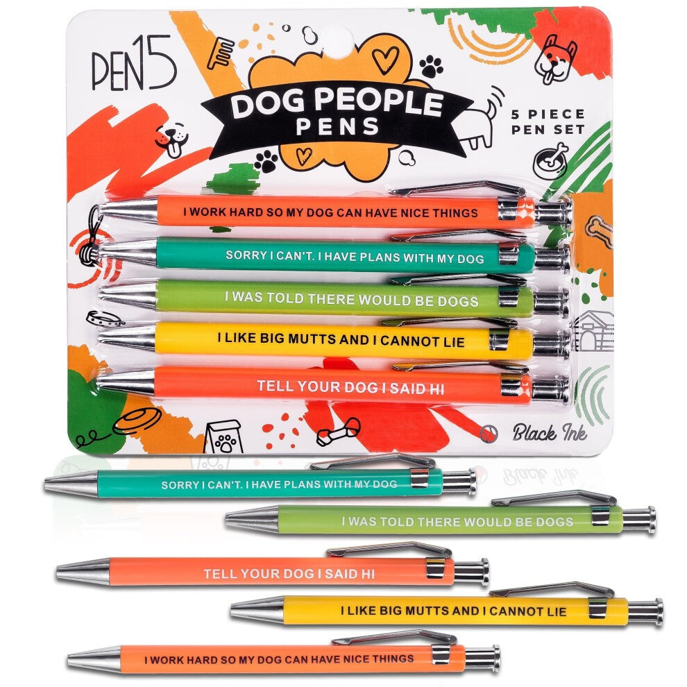 Dog People Pens - 5 pack