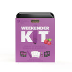 WEEKENDER KIT VIBE  Includes: Oil of Love, Reusable 10 speed mini vibe, Massage Oil, Love Liquid and Erotic Playcards