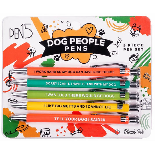 Dog People Pens - 5 pack