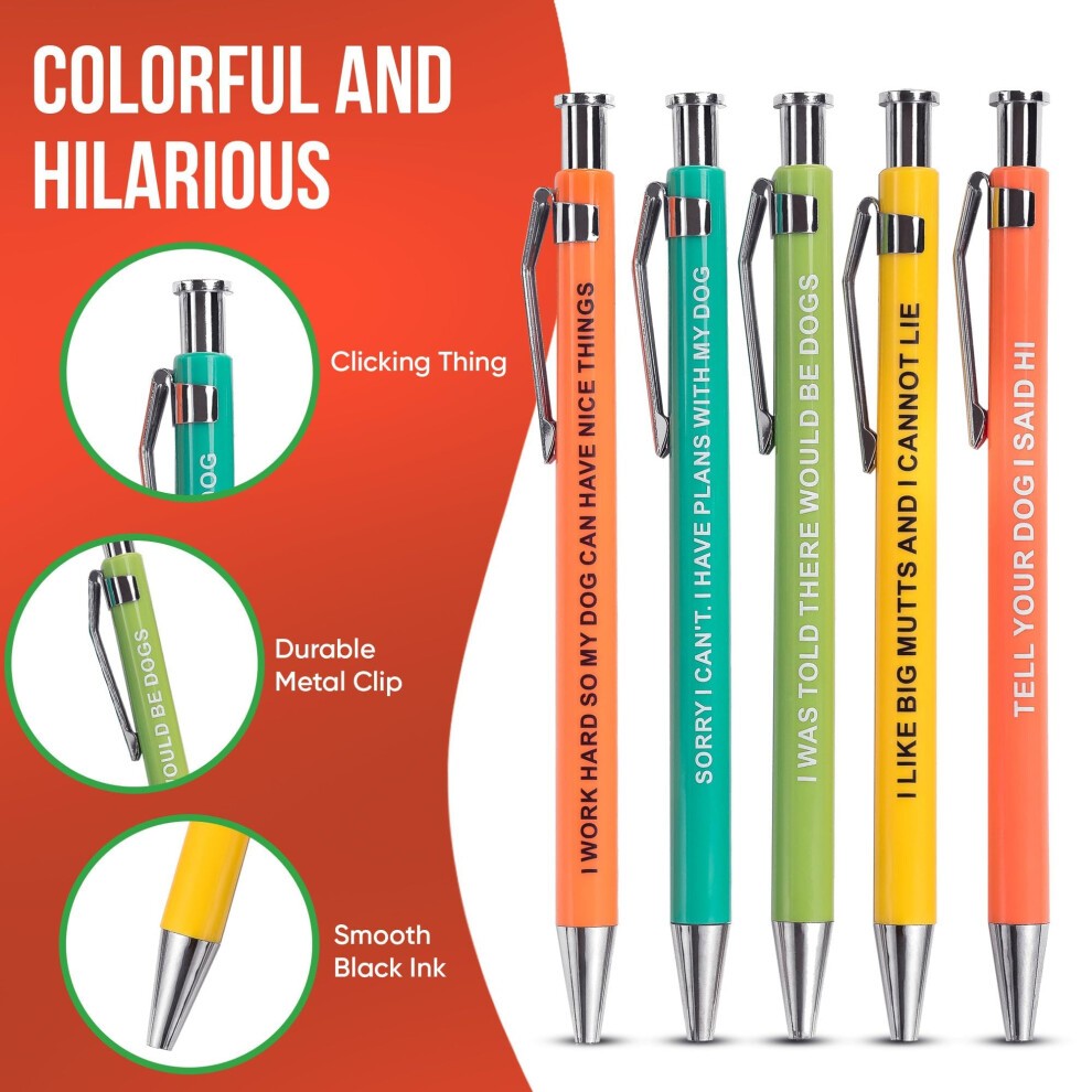 Dog People Pens - 5 pack