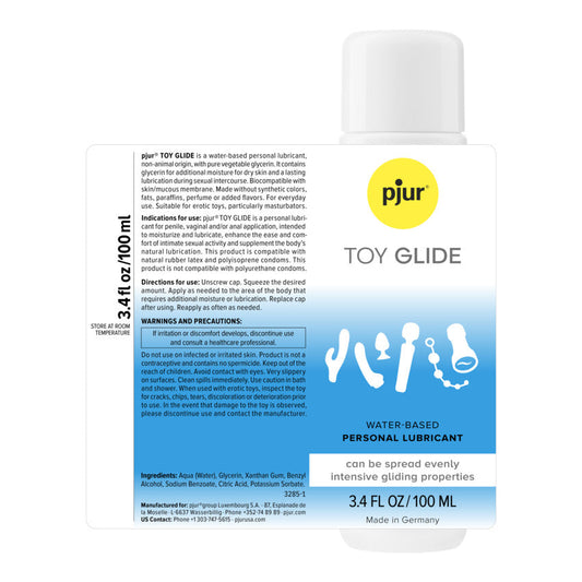 pjur Toy Glide Water-Based Lube, 100 ml