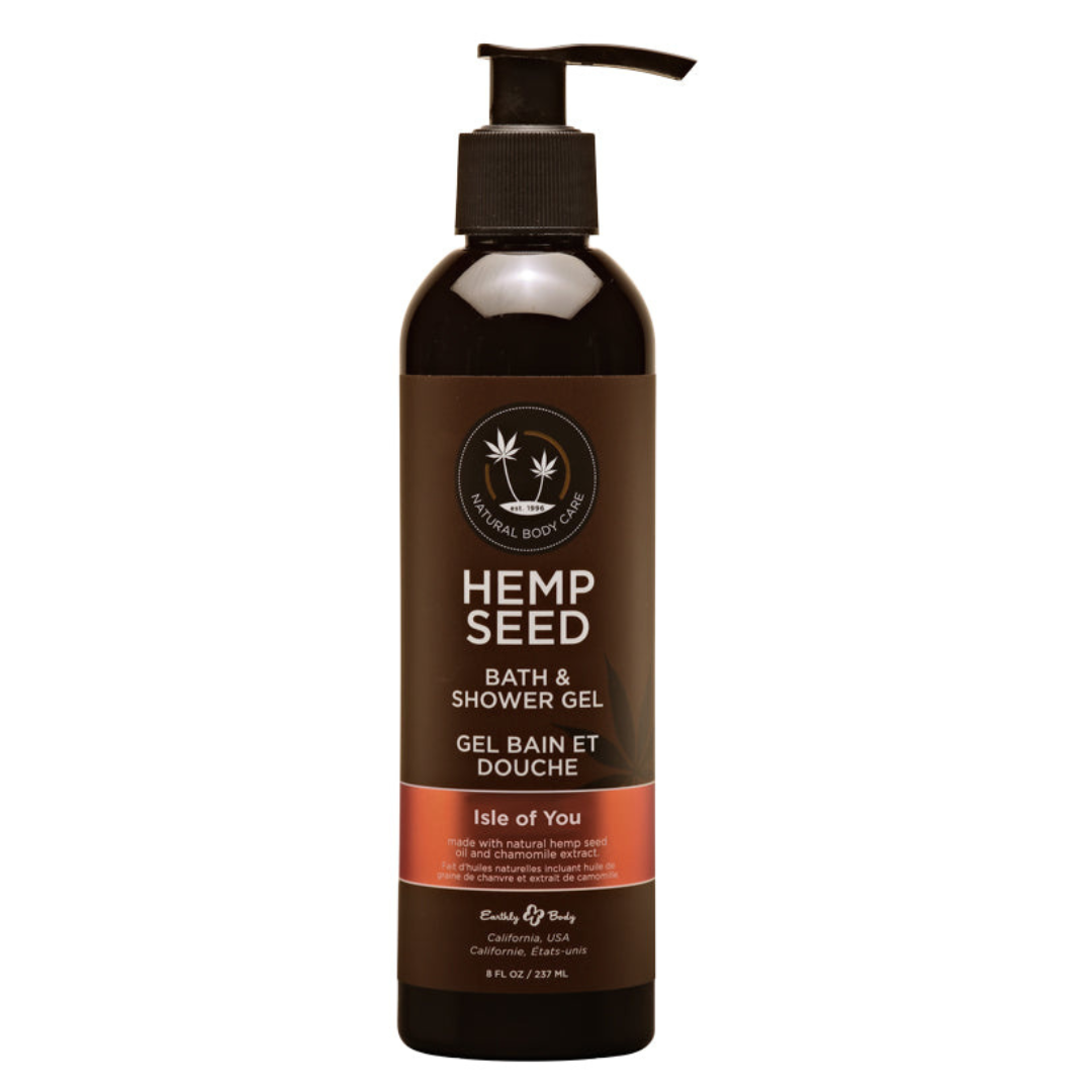 Hemp Seed Bath & Shower Gel Isle of You 8 fl oz / 237 ml