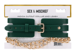 Indica Cutout Collar and Leash