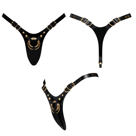 LEATHERETTE HARNESS FABULOUS - ONE SIZE