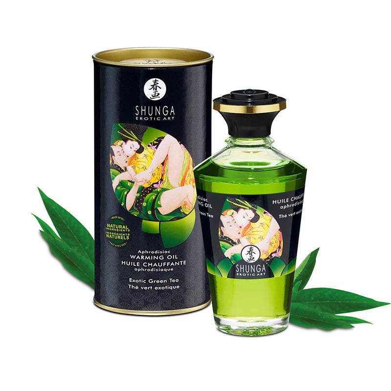 Shunga Aphrodisiac Oils Organica - Green Tea