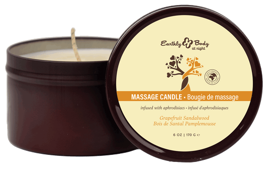Massage Candle - Earthly Body At Night Hemp Seed Aphrodisiac Collection