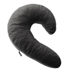 Lune Side Snuggle Pillow with Palm Vibrator