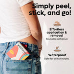 Pastease Everyday® Silicone Reusable Adhesive Nipple Covers