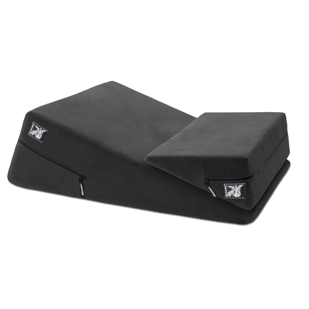 Wedge/Ramp Combo Black Microfiber