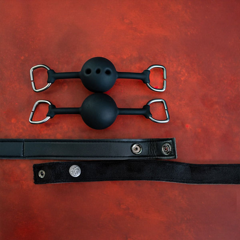 SEI MIO - Silent Authority - Progressive Interchangeable Ball Gag Set
