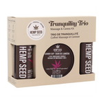 Hemp Seed Tranquility Massage Trio Gift Set