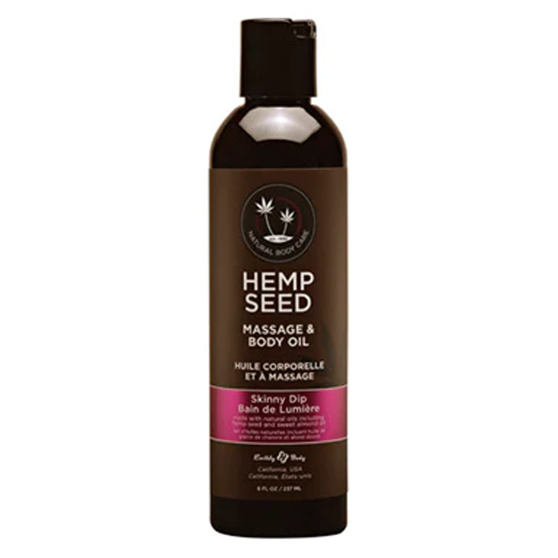 Hemp Seed Massage & Body Oil 8 fl oz / 237 ml