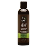 Hemp Seed Massage & Body Oil 8 fl oz / 237 ml