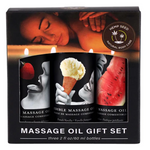 Edible Massage Oil Gift Set 2 fl oz / 60 ml
