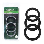 Medium Cockring Set - Black