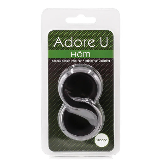 Infinity 8 Cockring - Black