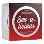 MOOD CANDLES Sex-a-licious - Pheromone Massage Candle Ravenous Raspberry 4oz | 113g