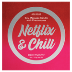 MOOD CANDLES Netflix & Chill - Pheromone Massage Candle Berry Yummy 4oz | 113g