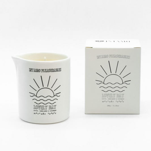Intamo Lovely Day massage candle