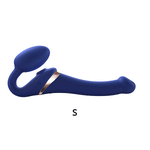 MULTI ORGASM BENDABLE STRAP-ON - NIGHT BLUE