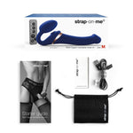 MULTI ORGASM BENDABLE STRAP-ON - NIGHT BLUE