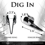 Clawed 5 PC Sensation Play Rings