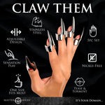 Clawed 5 PC Sensation Play Rings